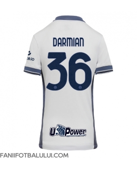 Inter Milan Matteo Darmian #36 Tricou Fotbal Replică 2024-25 Femei Deplasare